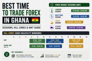 Best Time to Trade Forex in Ghana | Sessions, Kill Zones & GMT Guide