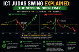 ICT Judas Swing Explained: The Session Open Trap